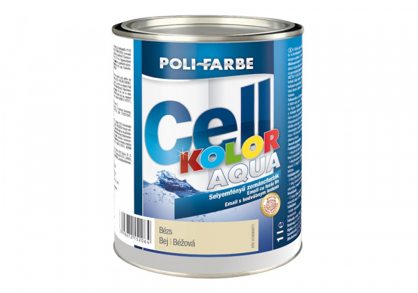 Poli-Farbe Cellkolor Aqua Vízálló selyemfényű zománcfesték