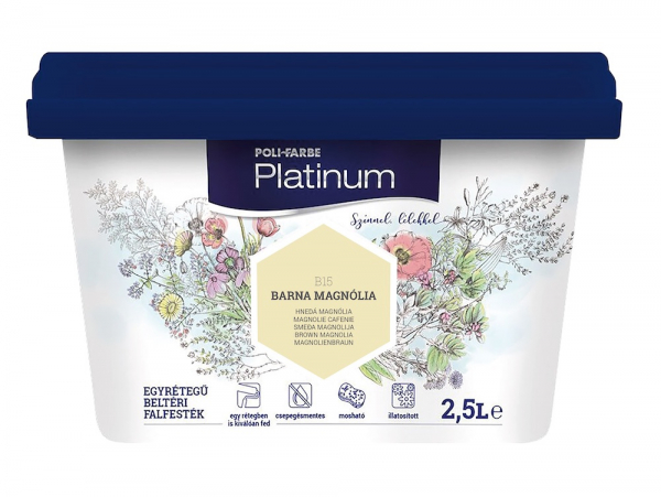 Poli-Farbe Platinum Beltéri falfesték