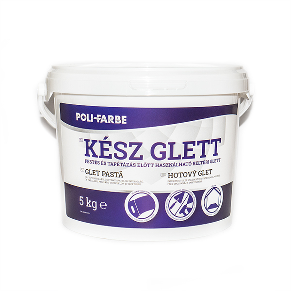 Poli-Farbe kész glett