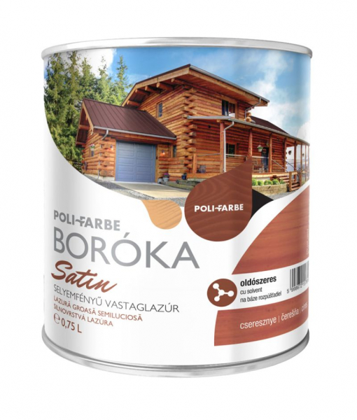 Poli-Farbe Boróka Satin Selyemfényű vastaglazúr