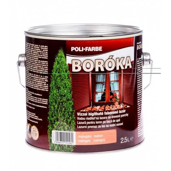 Poli-Farbe Boróka Fabevonó vastaglazúr