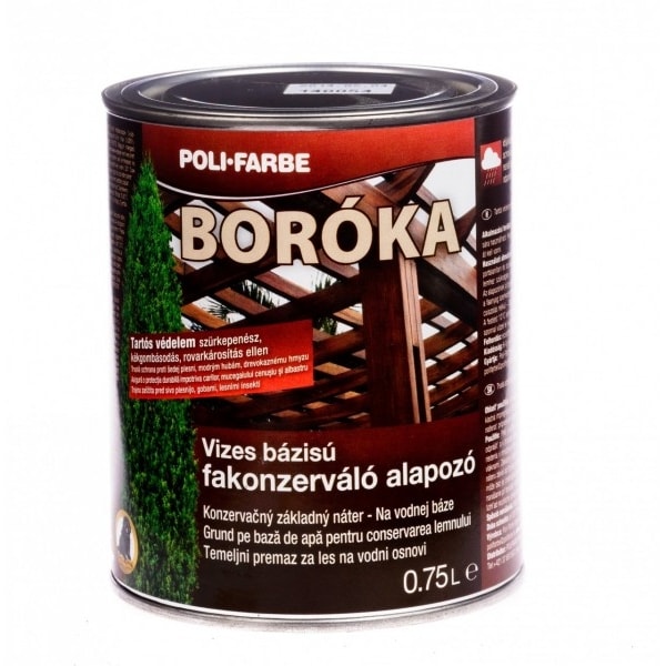 Poli-Farbe Boróka Vizes bázisú fakonzerváló alapozó