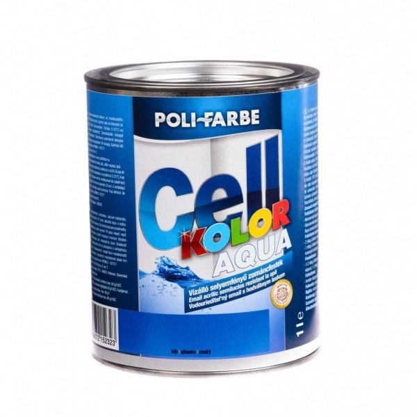 Poli-Farbe Cellkolor Aqua Vízálló selyemfényű zománcfesték