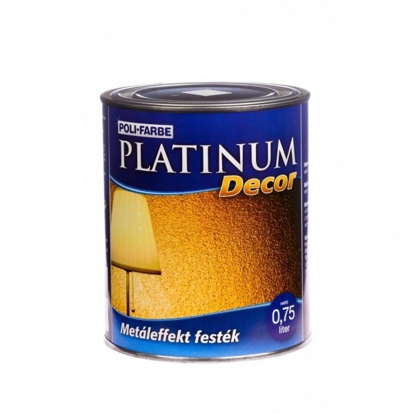 Poli-Farbe Platinum Decor Metáleffekt festék