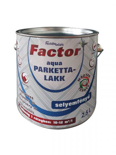 Valmor Factor Aqua parkettalakk selyemfényű