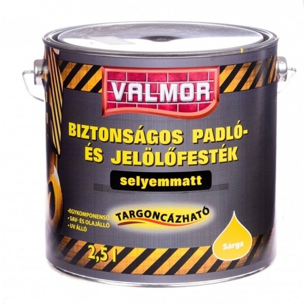 Valmor Biztonságos Jelölő- és padlófesték