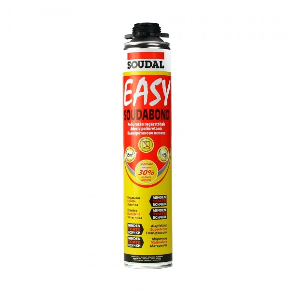 Soudal Easy Soudabond ragasztó pisztolyhab