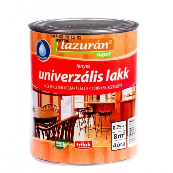 Trilak Lazurán Aqua Magasfényű univerzális lakk