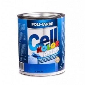 Poli-Farbe Cellkolor Aqua Vízálló selyemfényű zománcfesték