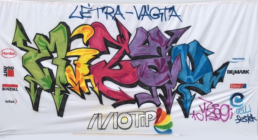 Graffiti betűk
